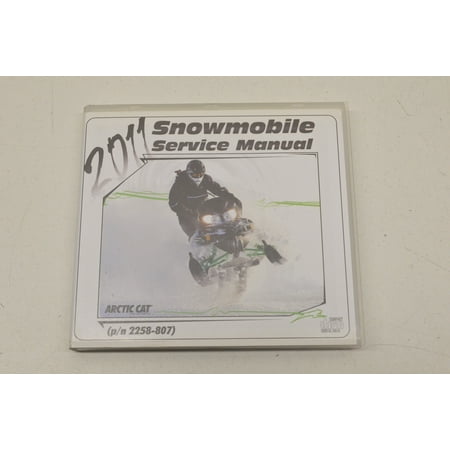 Car Service Manual - Arctic Cat 2258-807 11 Snowmobile Service Manual QTY 1