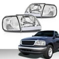 thumbnail image 6 of CROSSDESIGN Headlights & Corner Parking Lights Fit for 1997-2002 Ford F150/Expedition, 6 of 9