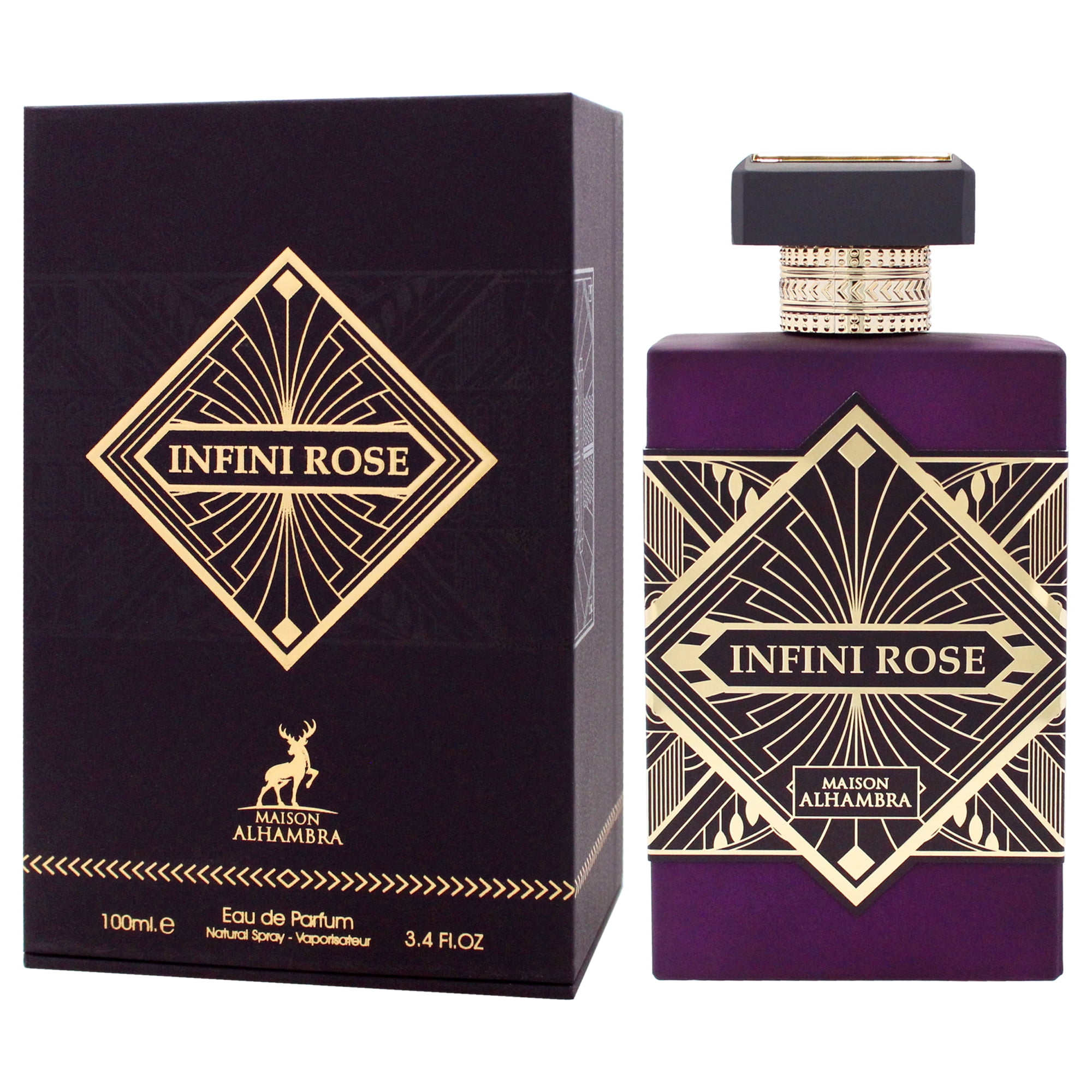 Maison Alhambra Infini Rose, 3.4 oz EDP Spray, Oriental Floral