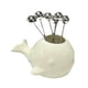 thumbnail image 5 of Juego de tenedores para frutas Macarena Soporte de tenedores de acero inoxidable lechoso, 5 of 8