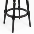 thumbnail image 6 of Hayden Bar Height Swivel Stool, Black, 6 of 7
