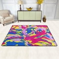 thumbnail image 3 of SKYSONIC Lightweight Soft Area Rugs Watercolor Painting Floor Mat for Kids Playing Room Hardwood Floor Living Room Nursery Rugs, 72x48 inch, 3 of 6
