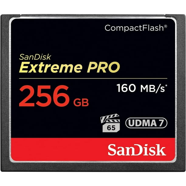 Tarjeta de memoria SanDisk Extreme PRO CompactFlash 256GB