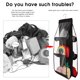 thumbnail image 3 of Bolsa de almacenamiento con 6 bolsas, organizador, bolsas colgantes, armario de almacenamiento para bolsas, bolsa de tela, 3 of 8
