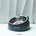 thumbnail image 3 of 1pc Elevated Stainless Steel Cat Bowl, Inclined Food & Water Dish with Cute Ear Stand, Neck Protection Design for Cats, 3 of 9