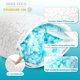 thumbnail image 4 of Cooling Pillows WGAKCED, espuma viscoelástica triturada, paquete de 2, 4 of 8
