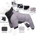 thumbnail image 3 of Autumn Promotion,winter Dog Coat Reflective Jacket Waterproof Coat With Fleece Lining For Small Medium Dog Yellow M, 3 of 4