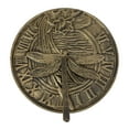 thumbnail image 6 of Zeckos Cast Iron Bronze Dragonfly Sundial Home Garden Decorative Sculpture - Bronze - Size 21 inch, 6 of 8