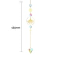 thumbnail image 3 of Campanas De Viento Atrapaluz de cristal Lotus Butterfly Moon Wind Chimes para regalos familiares (C), 3 of 7