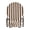 Dark Brown and White Striped, variant on Haosy Set of 6 Drink Woven Coaster with Holder Heat Resistant Non-Slip Bar Coasters 4 Inches Dark Gray and White Striped