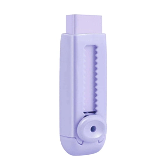 JOGZMZ Push-Roller Eraser with Refills - No-Residue Mark Removal Tool for Pencils & Colored Pens, Creative Hand-Eye Coordination Learning Aid