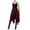 Wine, variant on Utoimkio Women's Halloween Gothic Punk Asymmetric Lace Side Split A-Line Midi Dress