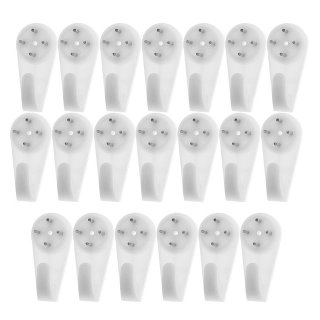 20 Pcs Crochets pour Photos Max oading 6kg Cadres Photo Suspendus Drywall L L