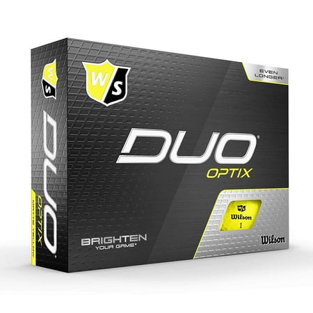 UPC: 0887768899202 | Wilson Duo Optix Golf Ball Yellow 12 Pack
