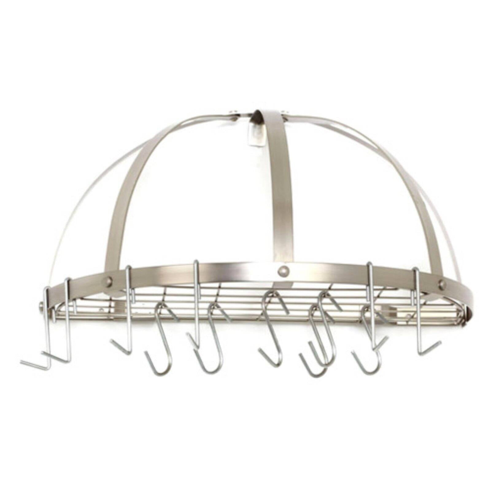 HalfRound Pot Rack with Grid