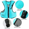 thumbnail image 5 of Rrtizan Adults Inflatable Swim Vest, Portable Snorkel Vest for Men/Women, Buoyancy Aid Jackets, Blue, S/M, 5 of 7