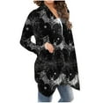 thumbnail image 6 of GaThRRgYP October Cardigan Open Front Style,Women's Fashion Halloween Printed Long Sleeved Cardigan Jacket Black XL, 6 of 6
