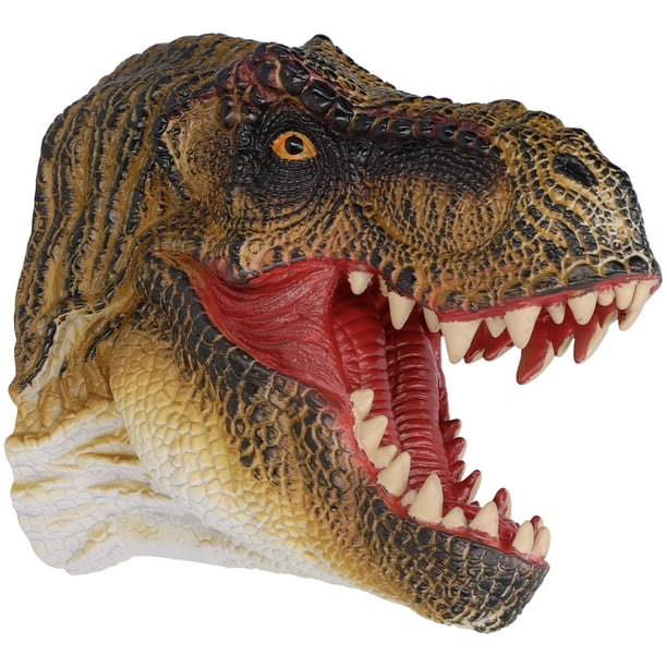 T-rex b - Marionnettes à main en caoutchouc pour enfants, jouet