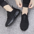 thumbnail image 3 of EKRBXA Knit No-Tie Sneakers, Lightweight Breathable Mesh Running Shoes, Non-Slip Comfort Casual Trainers with Segmented Sole for Gym & Everyday Wear, 3 of 5