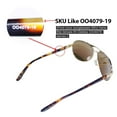 thumbnail image 2 of Walleva Fire Red Polarized Replacement Lenses for Oakley Feedback OO4079 Sunglasses, 2 of 6