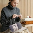 thumbnail image 2 of Birdeem 5 Strands Milk Cotton Doll Crochet Diy Knitting Thread Baby Sweater Wool Ball, 2 of 6