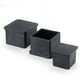 thumbnail image 3 of Tapas de goma cuadradas de 30 mm para patas de sillas y mesas: proteja sus muebles, 3 of 5