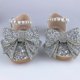 thumbnail image 3 of 2pcs Shoes Charms Rhinestones Shoes Bowknot Charms Women Shoe Decorations, 3 of 4