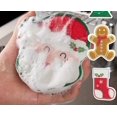 thumbnail image 4 of 4 esponjas de limpieza navideñas seleccionadas al azar, estropajos de cocina, diseño de temporada, duraderas, adecuadas for la limpieza del hogar., 4 of 4