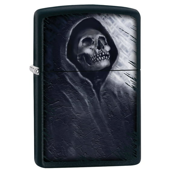 Zippo Lighter: Grim Reaper - Black Matte 79734