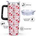 thumbnail image 3 of Love Heart 40oz Stainless Steel Vacuum Insulated Tumbler with Lid and Straw Gifts for Mom Friend Sister Grandma, 3 of 7