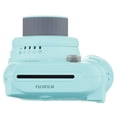 thumbnail image 5 of Fujifilm Instax Mini 9 Instant Camera (Ice Blue) + Fujifilm Instax Mini Twin Pack Instant Film (40 Shots) + Scrapbooking Album + 20 Sticker Frames Emoji Package + Emoji Photo Peg Pins + Stickers, 5 of 10