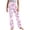 Pink-1, variant on 2-13 Years Kids Girls Wide Leg Yoga Pants Butterfly Print Workout Dance Athletic Sports Pants Cute Elasticity High Waist Straight Leg Pants