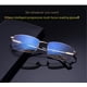 thumbnail image 2 of Gafas de presbicia de aleación de titanio, gafas de moda de media montura, montura de gafas de presbicia, 2 of 4