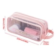 thumbnail image 2 of Estuche para Lápices de Gran Capacidad con Doble Capa de Malla: Bolsa Multifuncional para Material Escolar, Exámenes y Necesidades de Almacenamiento para El Estudio Diario., 2 of 7