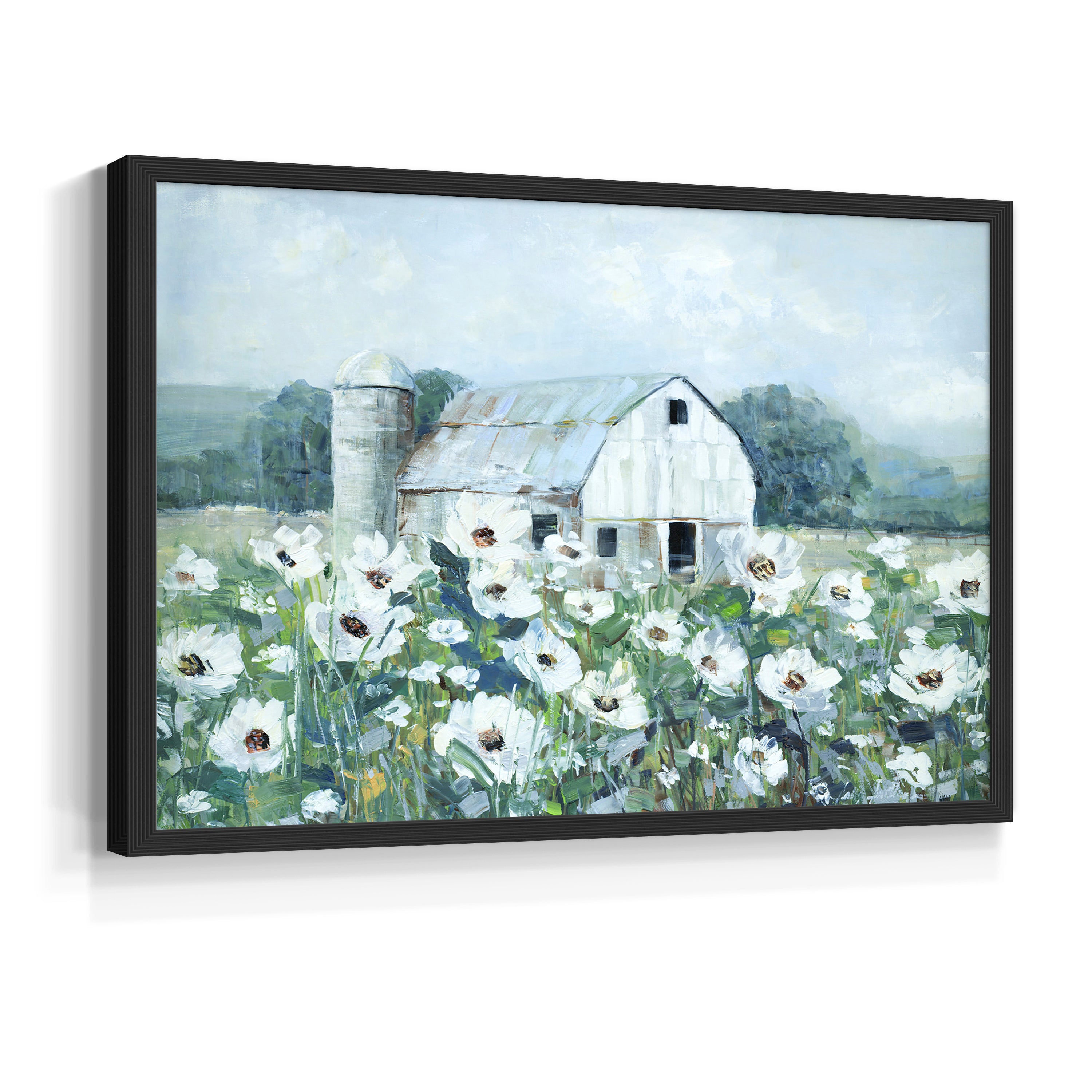 Dream Fields by Sally Swatland - Restickable Framed Giclée Print