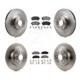 thumbnail image 1 of Transit Auto Front Rear Disc Brake Rotors and Ceramic Pads Kit for Car Subaru Outback Legacy K8T-101242, 1 of 11