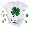 thumbnail image 4 of QIPOPIQ T-Shirts à Manches Courtes pour Femmes à Col Rond T-Shirts de la Saint-Patrick T-Shirt Trèfle T-Shirt Vert Chemises Tuniques Hauts T-Shirts pour Filles Cadeau T-Shirts de Fête Hauts T-Shirts Graphiques Aubaines, 4 of 4