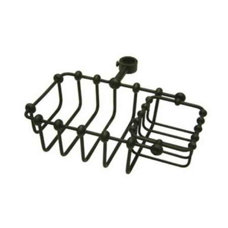 Kingston Brass Vintage Shower Riser Mounted Soap Basket