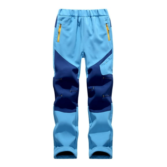 Kids Snow Pants Kids Snow Ski Pants Waterproof Hiking Ski Snow Pants Kids Lined Hiking Snow Ski Pants Snow Gaiters - Ski Pants for Boys