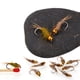 thumbnail image 3 of Naiovety Anzuelo de mosca de felpa con cebo de conejo esencial para pesca con corriente de Metal, materiales de mordida efectiva, 6 uds. Pescar color oliva doce, 3 of 6