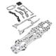 thumbnail image 5 of Juego de Chasis de Coche RC Accesorios de Actualización de Coche RC de Fibra de Carbono y Aluminio para 3RACING D5S Lite 1/10 Reemplazo Plata SSG, 5 of 12