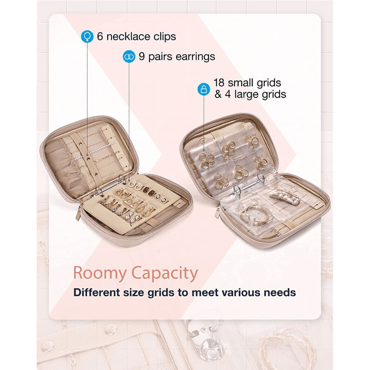  Jewelry Book, Jewelry Storage Book 120 Card Slots and 100PCS  Transparent Small Ziplock Bags for Jewelry, Travel Jewelry Organizer,  Necklace Bracelet Earring Storage Organizer : Clothing, Shoes & Jewelry