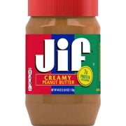 2 Pack Jif Creamy Peanut Butter, 40-Ounce Jar