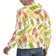 thumbnail image 3 of Hoodies for Men - Popsicle pattern Long Sleeve Comfrt Men'S Fashion Hoodies & Sweatshirts, Sweatshirts for Men Hoodies Pullover Clothing Clothes with Pouch, 3 of 7