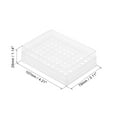 thumbnail image 2 of Centrifuge Tube Rack, 70-Well Polypropylene Holder for 0.2ml Microcentrifuge Tubes 5mm Hole Dia 2Pcs, 2 of 4