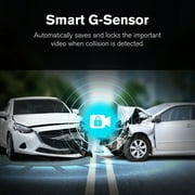 YADA Roadcam PRO 4K Dash Cam with Smart G-Sensor, Parking Surveillance, GPS, App Connect, BT532966