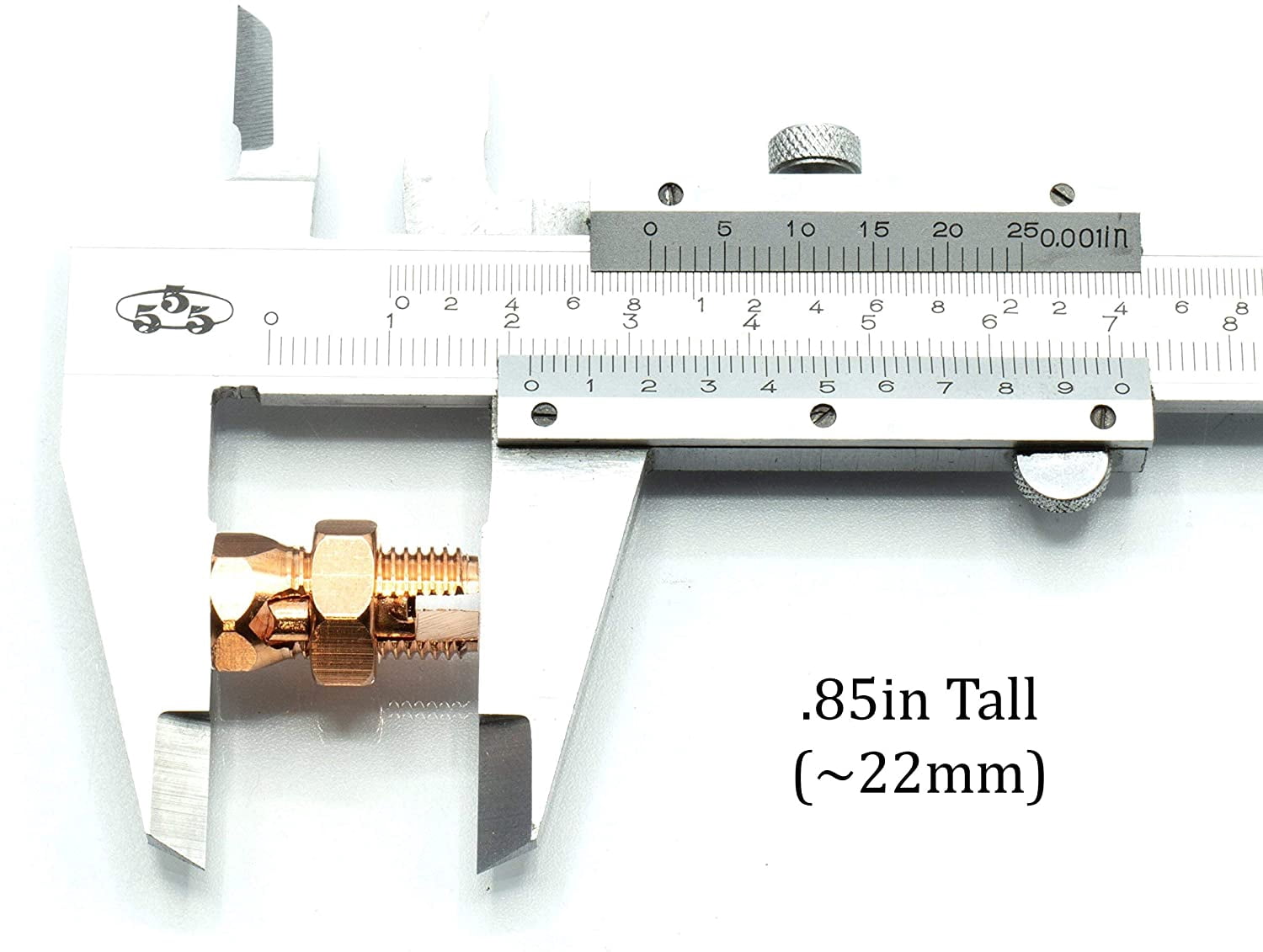 THE CIMPLE CO - Split Bolt Connector - Max Strength - Size 8 Gauge Copper Wires - UL, 10 Pack