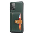 thumbnail image 2 of SaniMore for Samsung Galaxy A32 5G Case, PU Leather Shockproof Inner Shell with Wallet Card Slots Flip Kickstand Shockproof Retro Anti-scractch Drop-resistant Shell for Samsung A32 5G - Green, 2 of 5