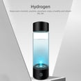 thumbnail image 4 of Hydrogen Water Generator with PEM SPE Technology 330ml Rechargeable Hydrogen Water Bottle - Portable Hydrogen-Rich Water Ionizer Machine for Men Women Home Office Travel, 4 of 9