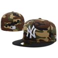 thumbnail image 1 of Fashion Full Big Cap MLB Baseball NY Yankee Hat Inverse Size Flat Edge Hip Hop YJV8 ZYEZ, 1 of 5